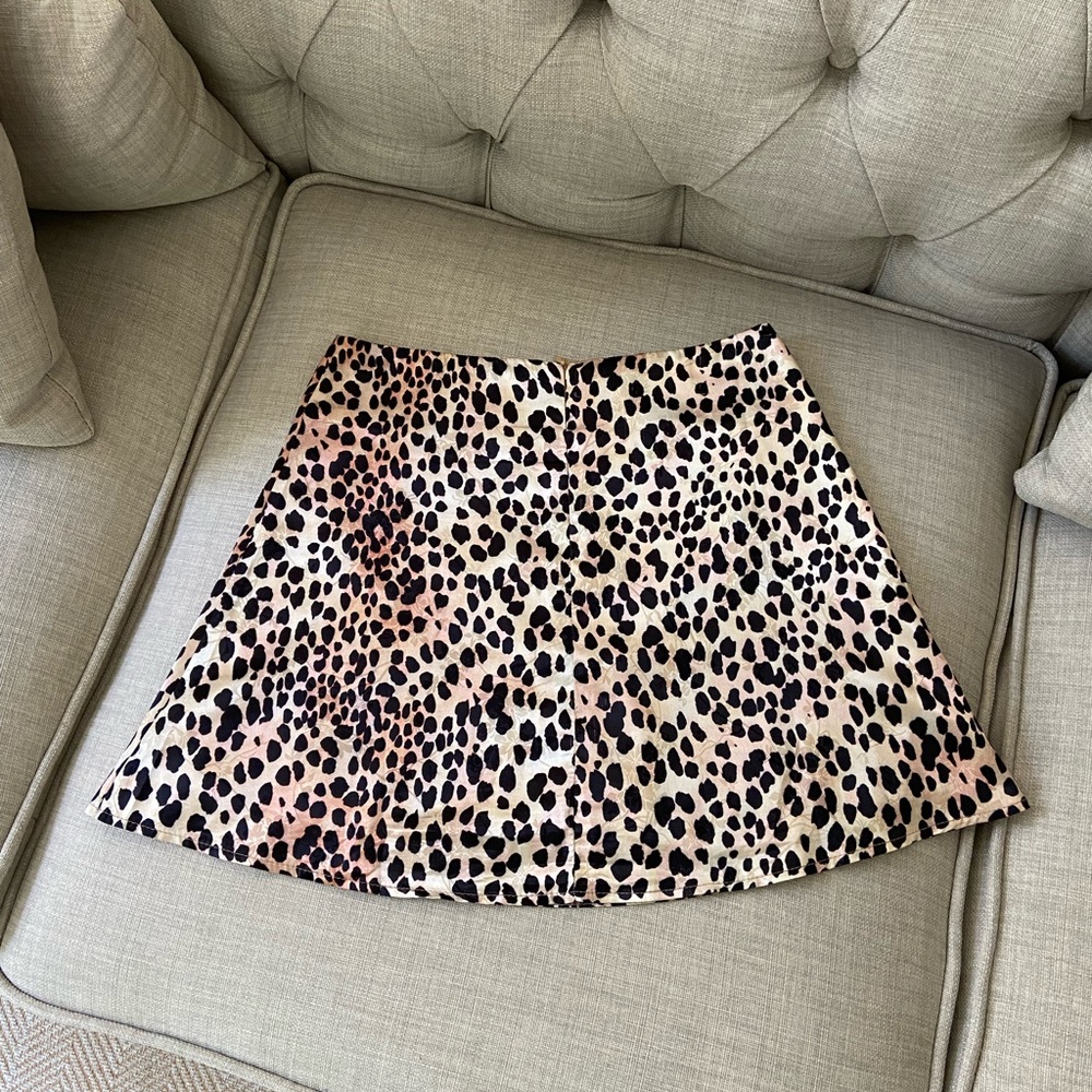 SOLD Princess Polly cheetah print skirt